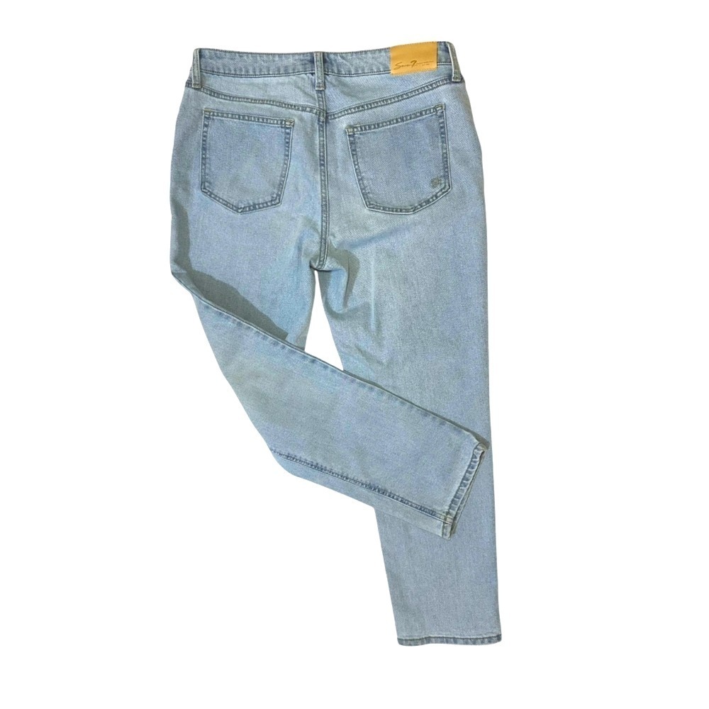NWOT Seven7 Straight 90’s style light wash jeans - Size 8 (fits more like a 10) - Picture 4 of 6